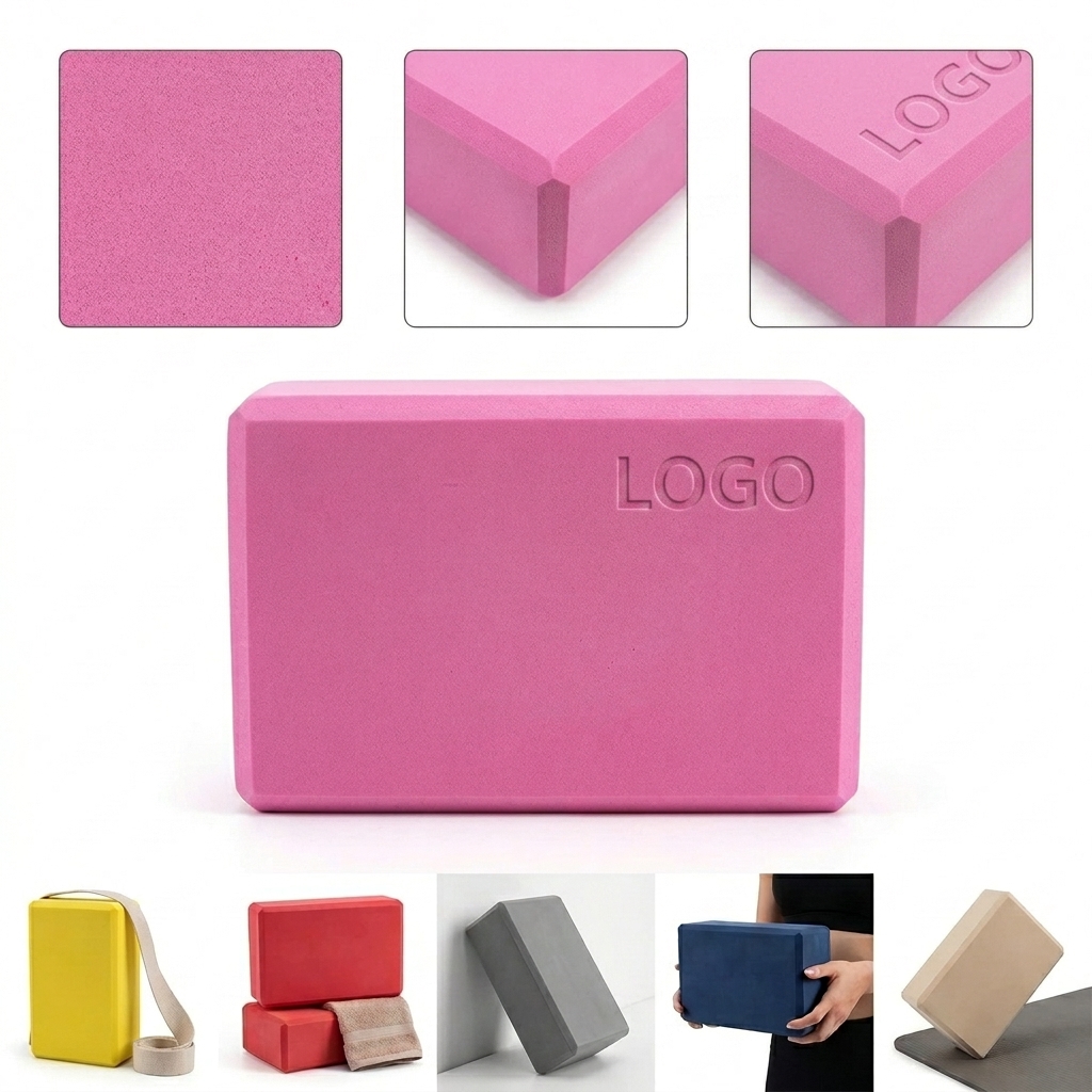 High-Density EVA Yoga Block for Alignment & Stability Support