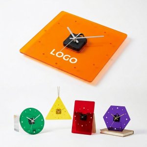 Minimalist Acrylic Quartz Clock with Silent Non-Ticking Movement