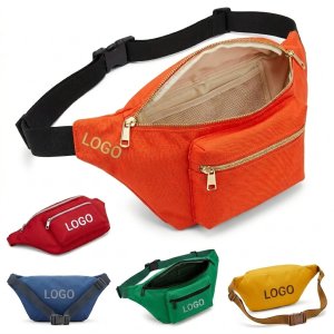 Medium Water-Resistant Fanny Pack with Adjustable Strap for Festivals